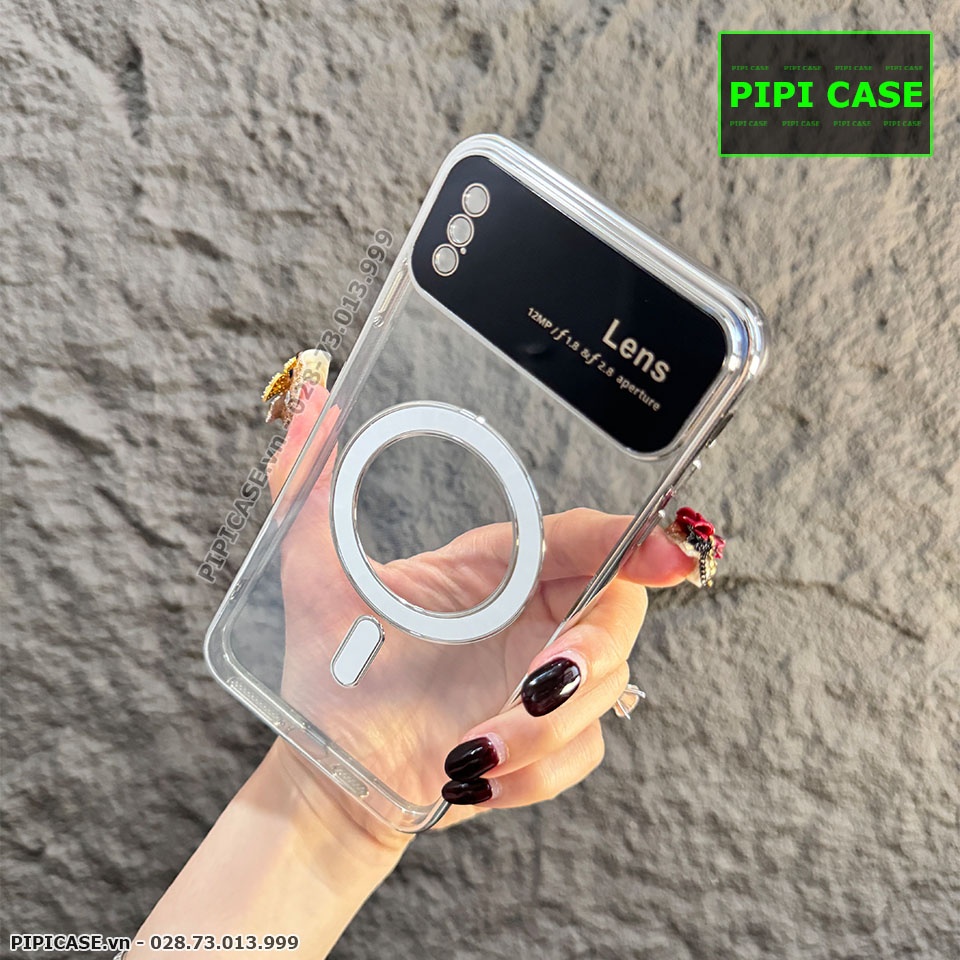 Ốp Lưng iPhone XS Max - Electronic - Bạc