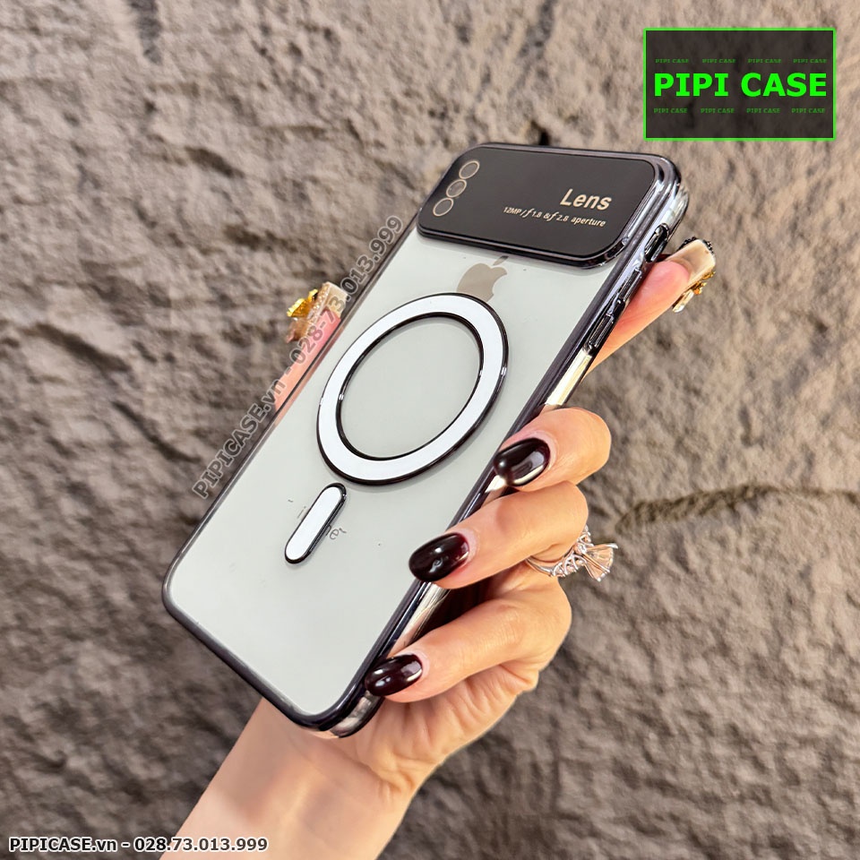 Ốp Lưng iPhone XS Max - Electronic - Đen