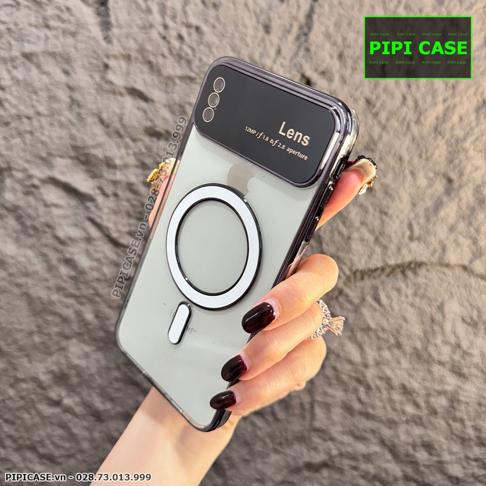 Ốp Lưng iPhone XS Max - Electronic - Đen