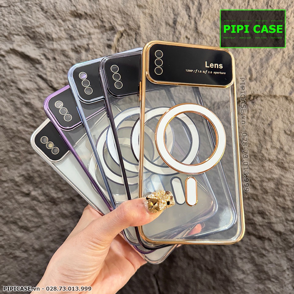 Ốp Lưng iPhone XS Max - Electronic - Xanh Nhạt