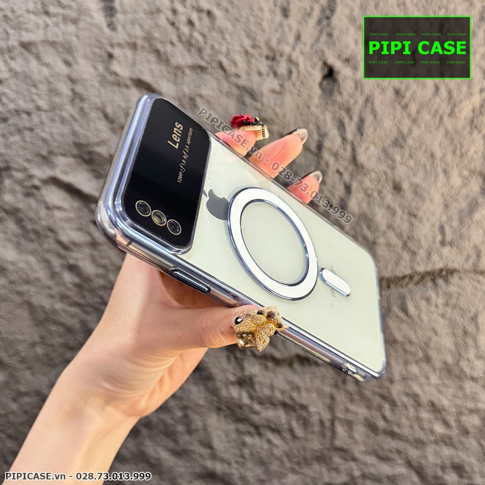 Ốp Lưng iPhone XS Max - Electronic - Xanh Nhạt