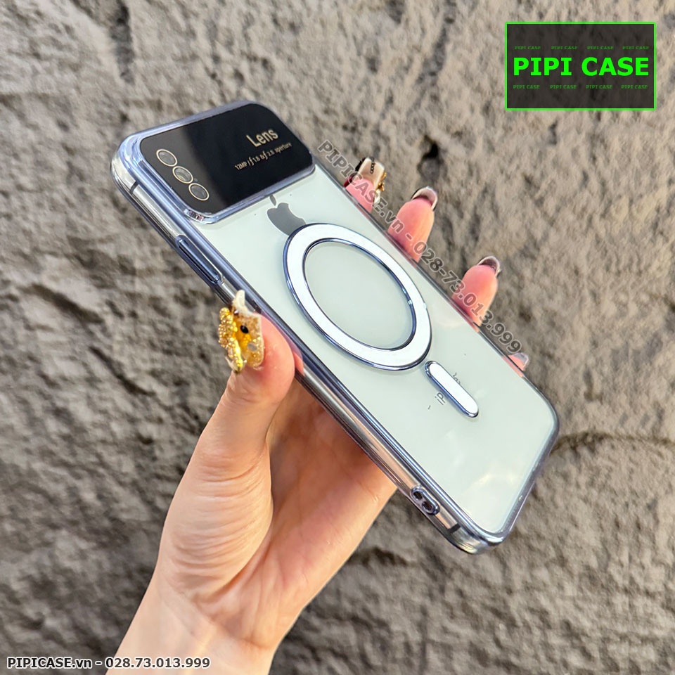 Ốp Lưng iPhone XS Max - Electronic - Xanh Nhạt