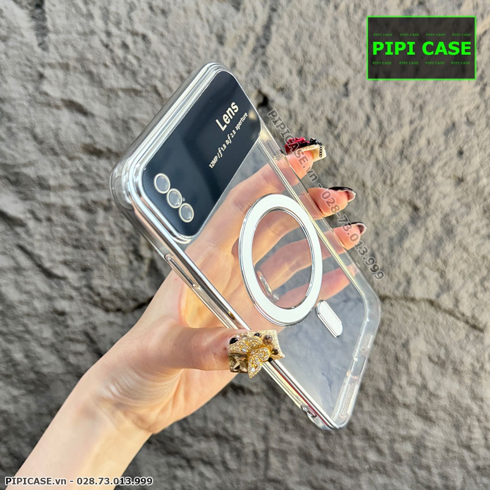Ốp Lưng iPhone XS Max - Electronic - Bạc