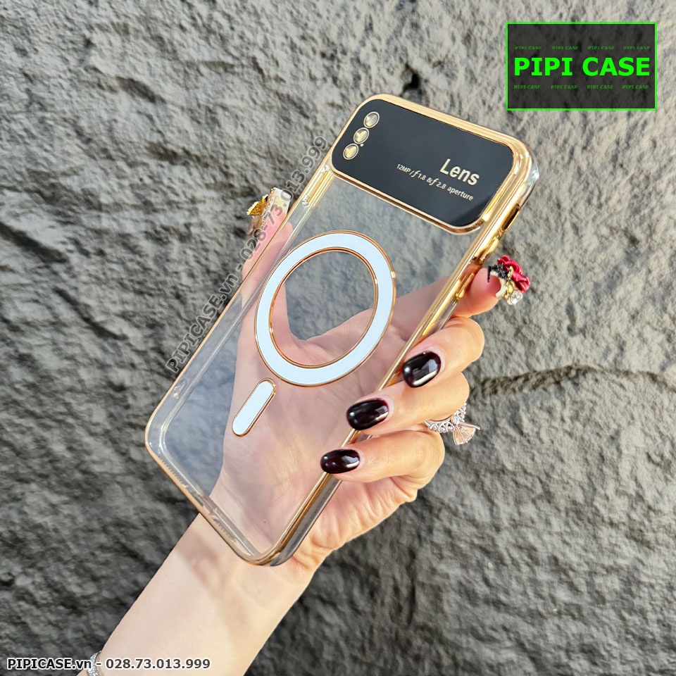Ốp Lưng iPhone XS Max - Electronic - Vàng