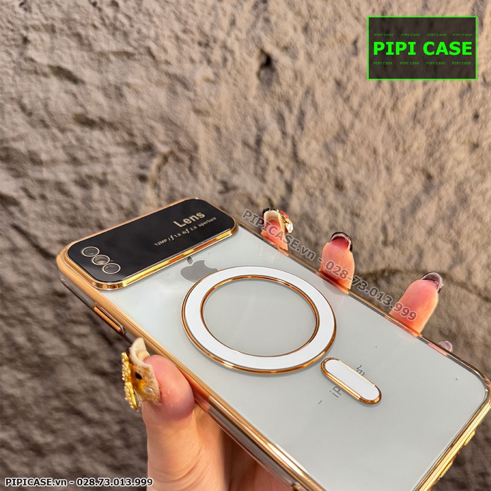 Ốp Lưng iPhone XS Max - Electronic - Vàng