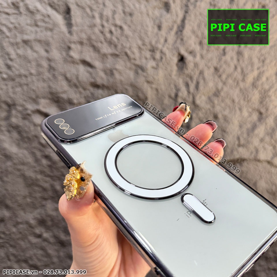 Ốp Lưng iPhone XS Max - Electronic - Đen