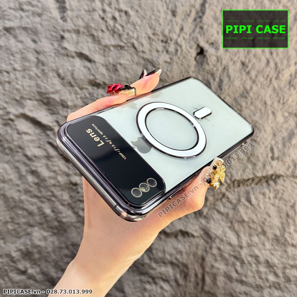 Ốp Lưng iPhone XS Max - Electronic - Đen