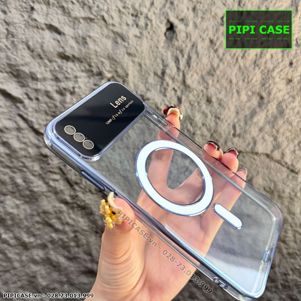 Ốp Lưng iPhone XS Max - Electronic - Xanh Nhạt
