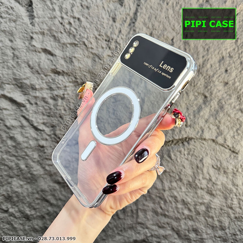 Ốp Lưng iPhone XS Max - Electronic - Bạc