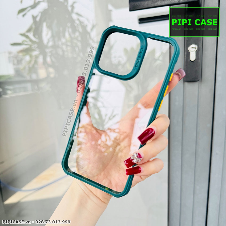 Ốp Lưng iPhone 12 Pro Max - H2O - Xanh Rêu