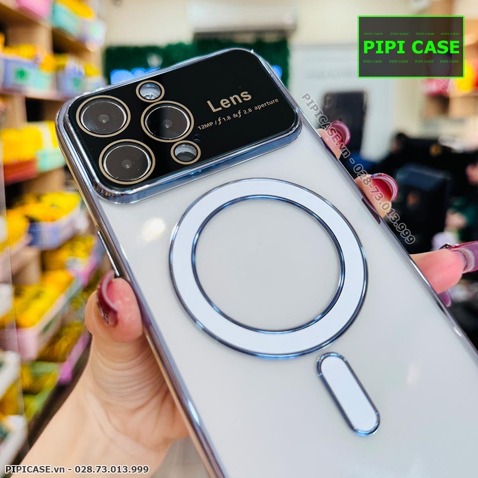Ốp Lưng iPhone 12 Pro Max - Electronic - Xanh Nhạt