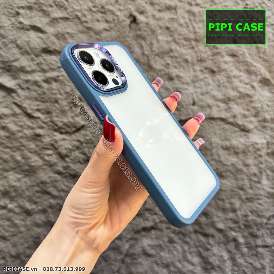 Ốp Lưng iPhone 13 Pro Max - Good - Xanh Dương