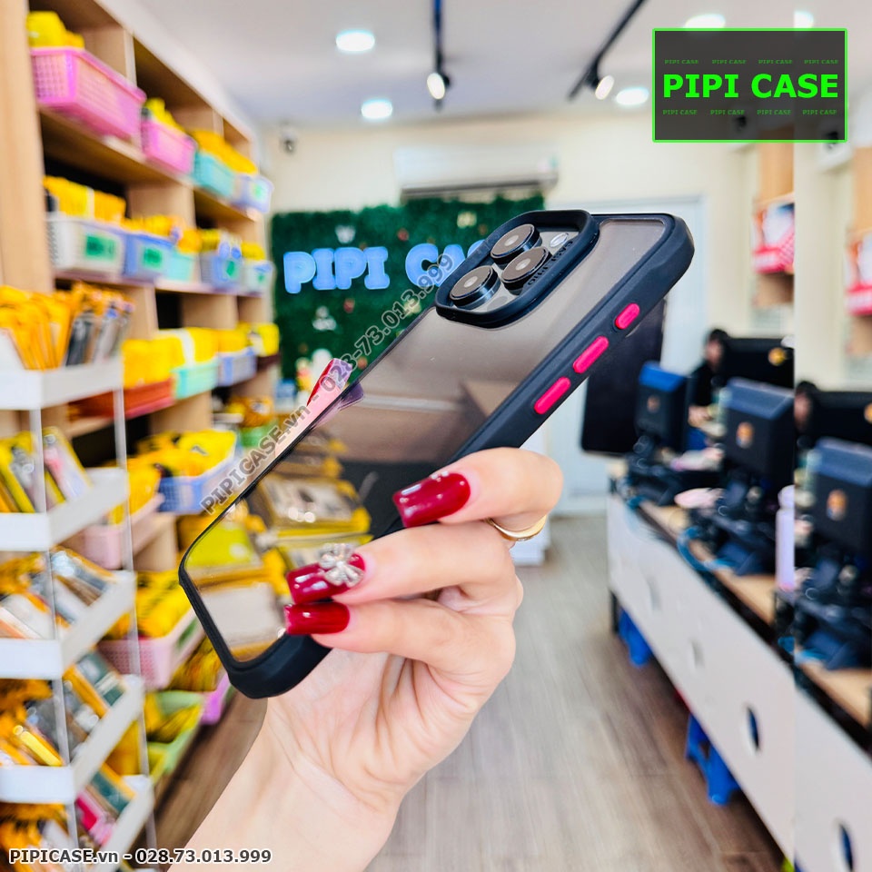 Ốp Lưng iPhone 15 Pro Max - H2O - Đen