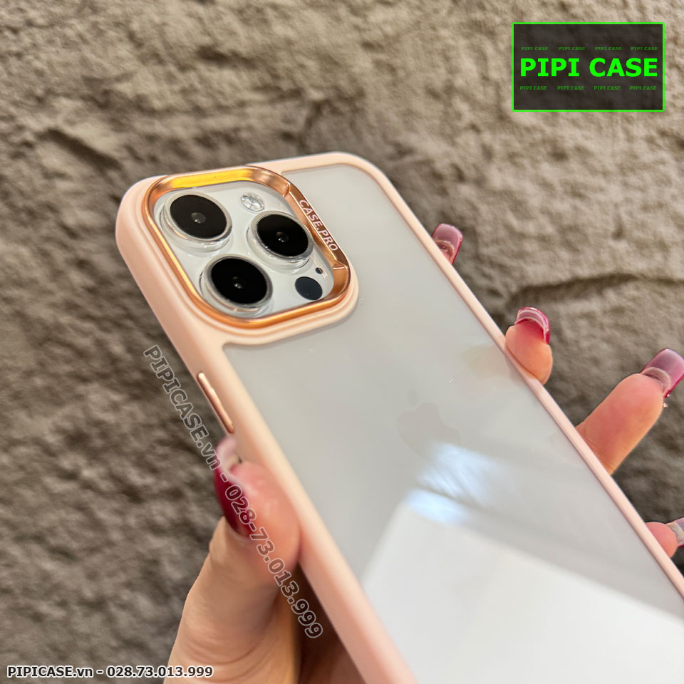 Ốp Lưng iPhone 15 Pro Max - Good - Vàng Hồng