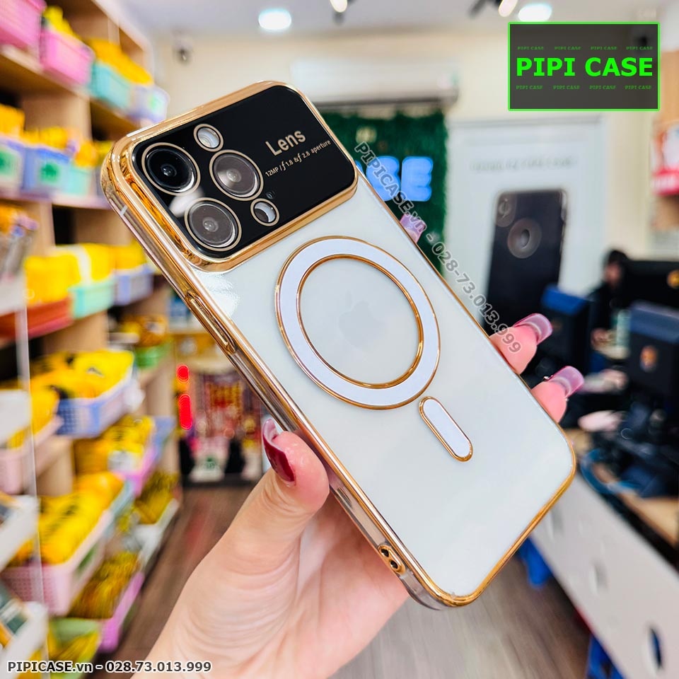 Ốp Lưng iPhone 12 Pro Max - Electronic - Vàng