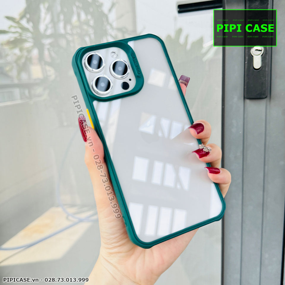 Ốp Lưng iPhone 13 Pro Max - H2O - Xanh Rêu