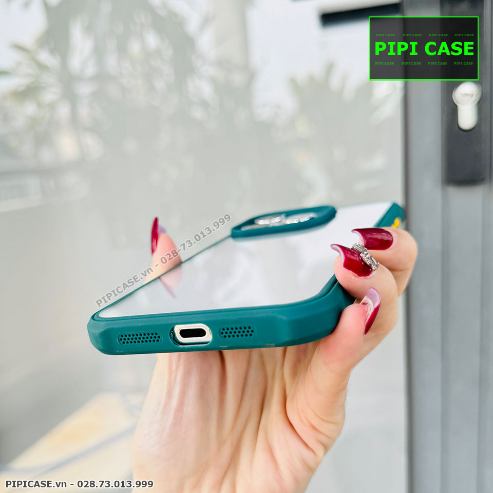 Ốp Lưng iPhone 13 Pro Max - H2O - Xanh Rêu