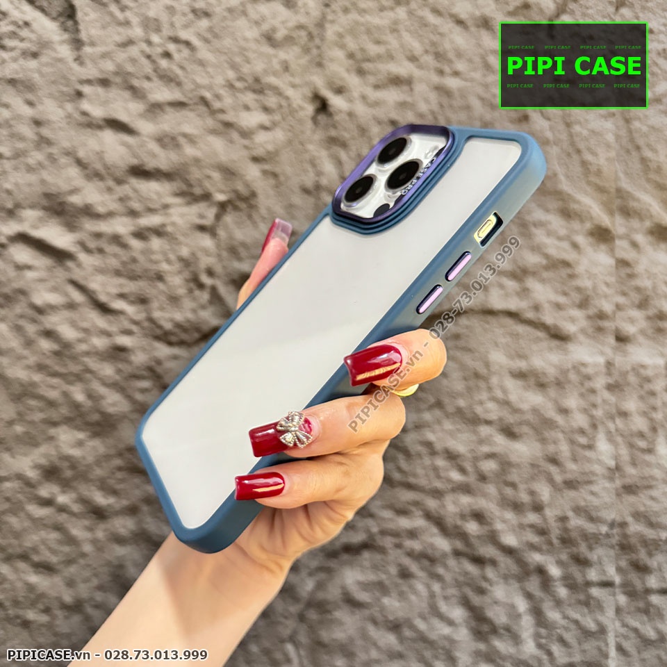 Ốp Lưng iPhone 13 Pro Max - Good - Xanh Dương