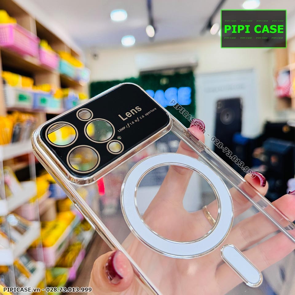 Ốp Lưng iPhone 12 Pro Max - Electronic - Bạc