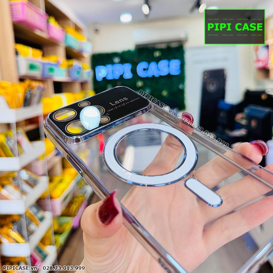 Ốp Lưng iPhone 12 Pro Max - Electronic - Xanh Nhạt