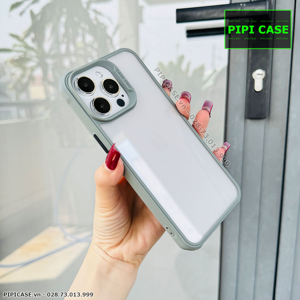 Ốp Lưng iPhone 13 Pro Max - H2O - Xám