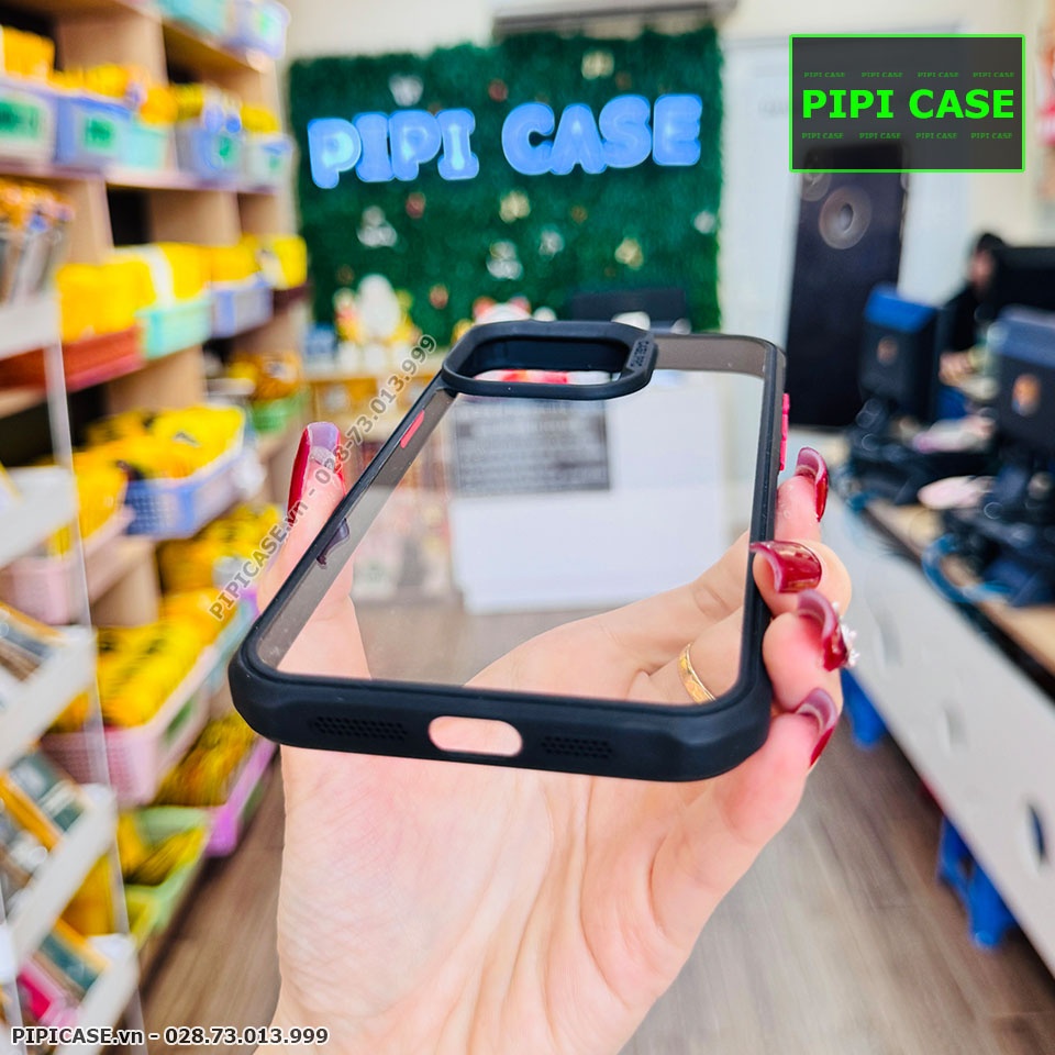 Ốp Lưng iPhone 15 Pro Max - H2O - Đen