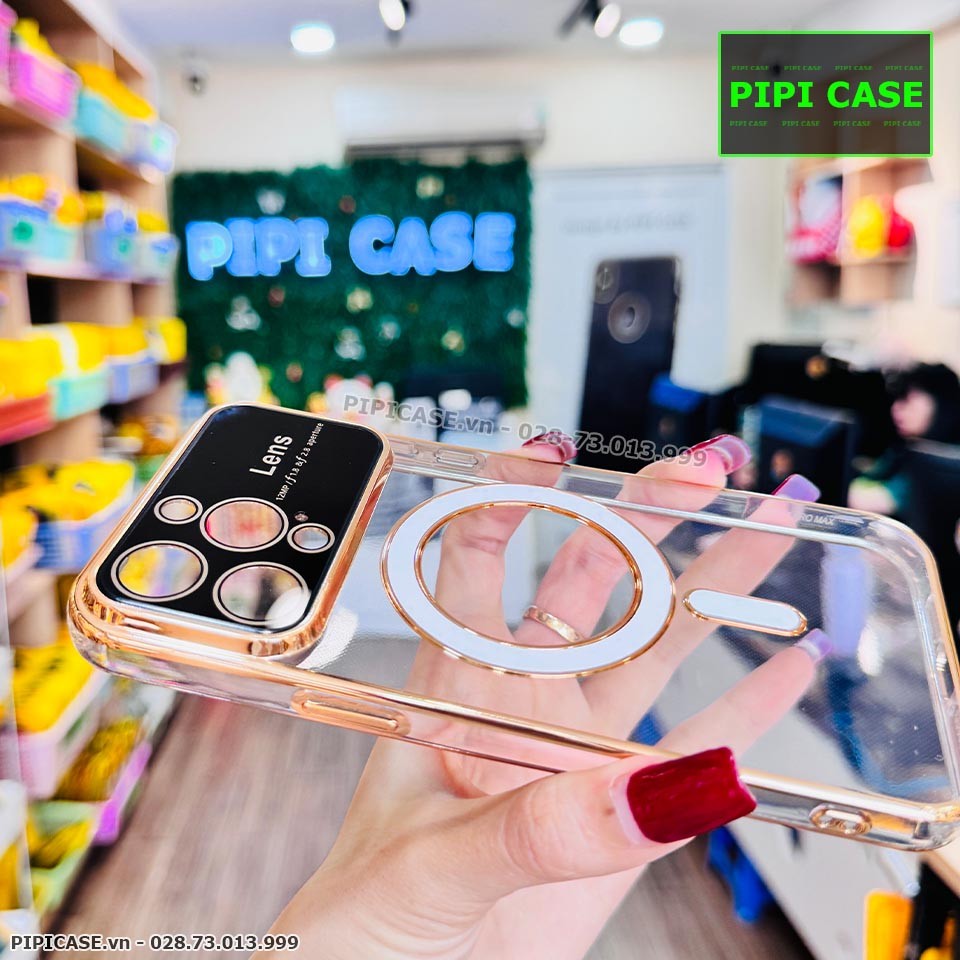 Ốp Lưng iPhone 12 Pro Max - Electronic - Vàng