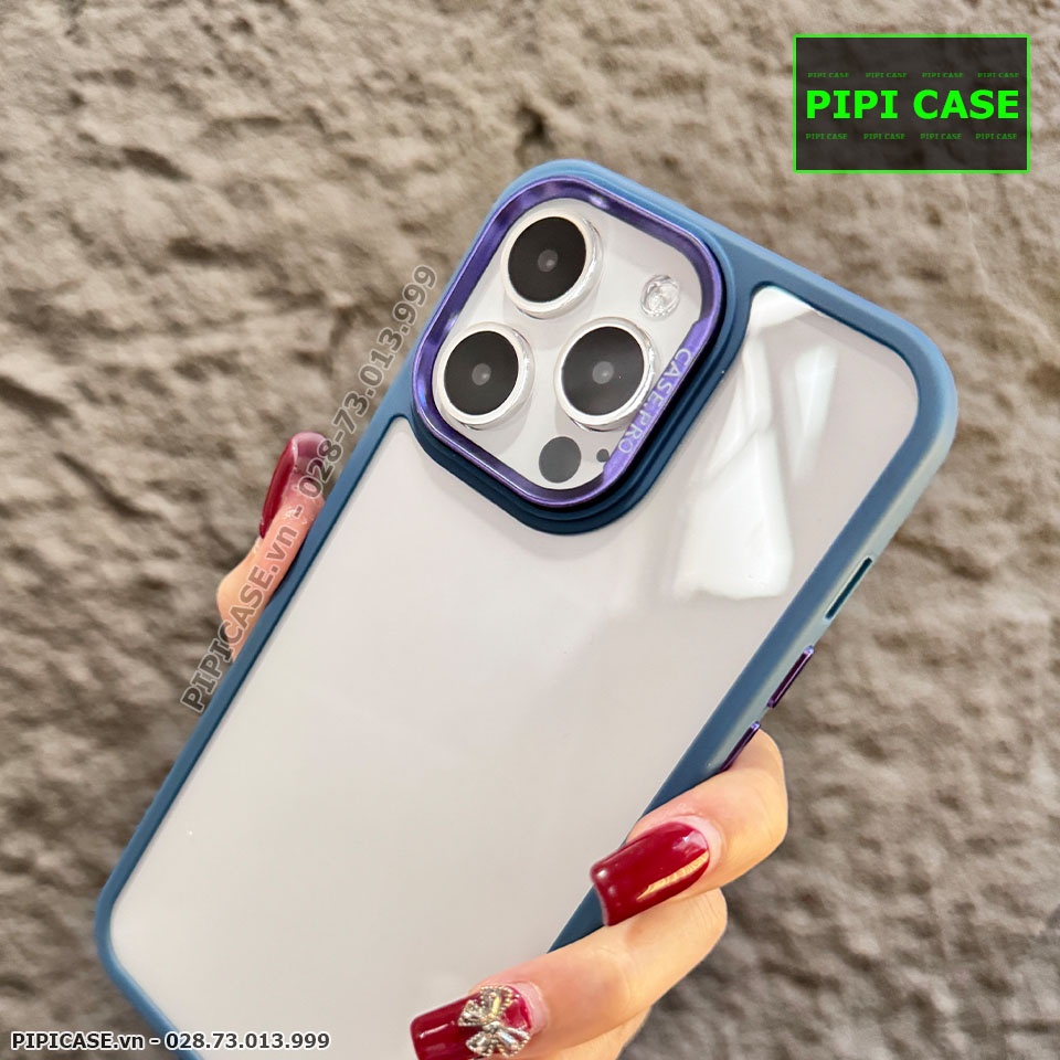 Ốp Lưng iPhone 13 Pro Max - Good - Xanh Dương