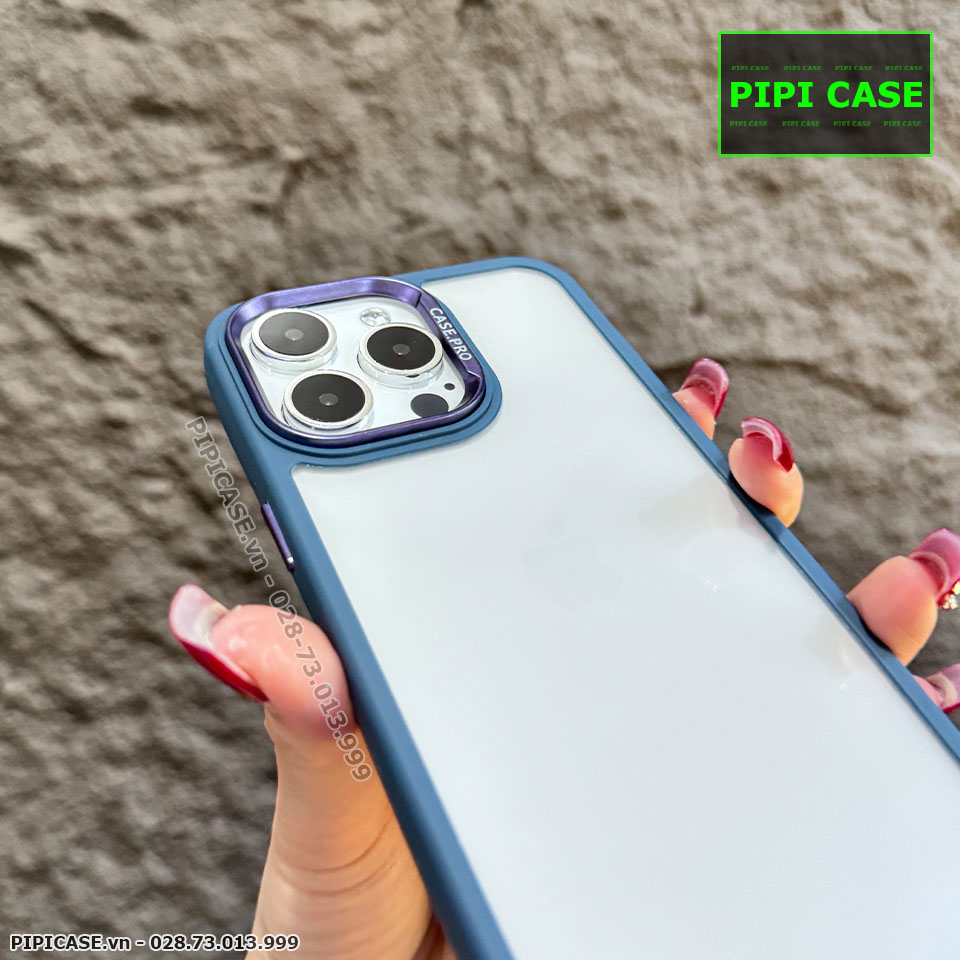 Ốp Lưng iPhone 13 Pro Max - Good - Xanh Dương