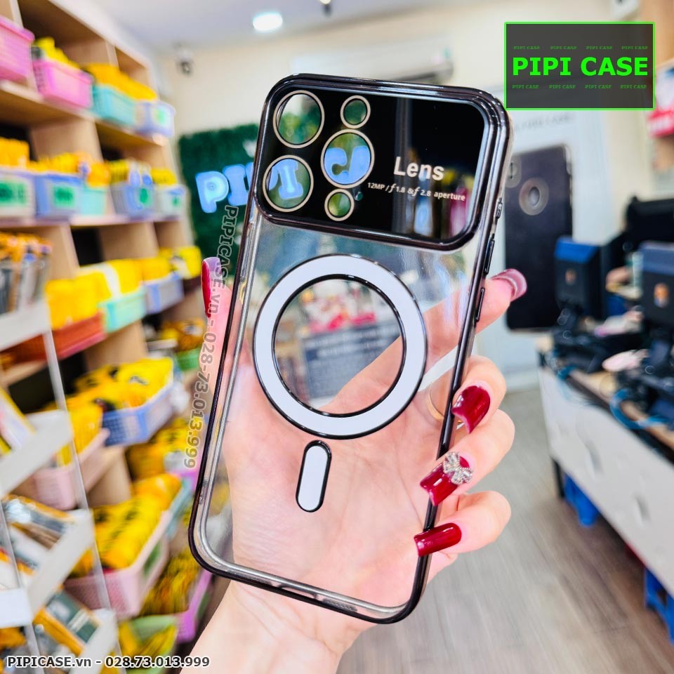 Ốp Lưng iPhone 13 Pro Max - Electronic - Đen