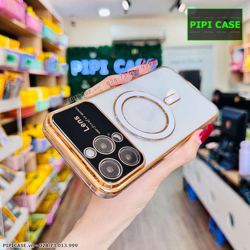 Ốp Lưng iPhone 12 Pro Max - Electronic - Vàng