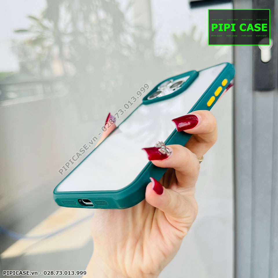 Ốp Lưng iPhone 13 Pro Max - H2O - Xanh Rêu