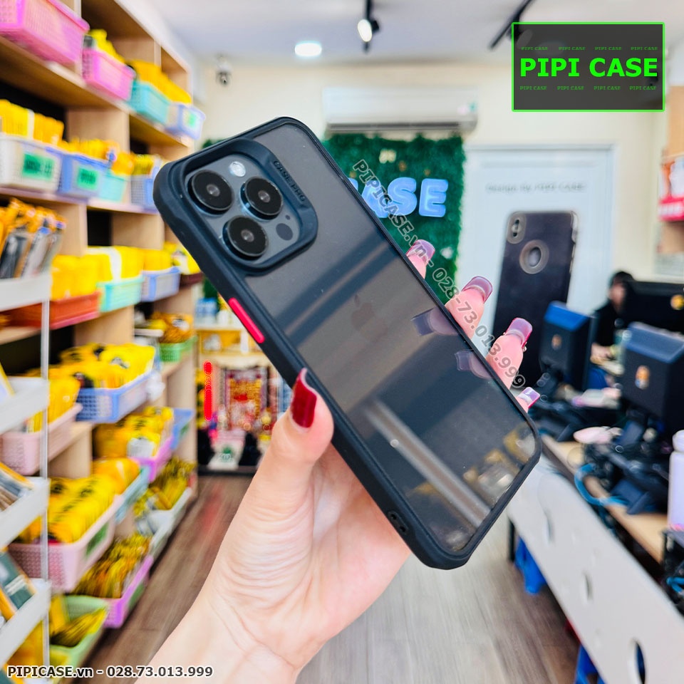 Ốp Lưng iPhone 15 Pro Max - H2O - Đen