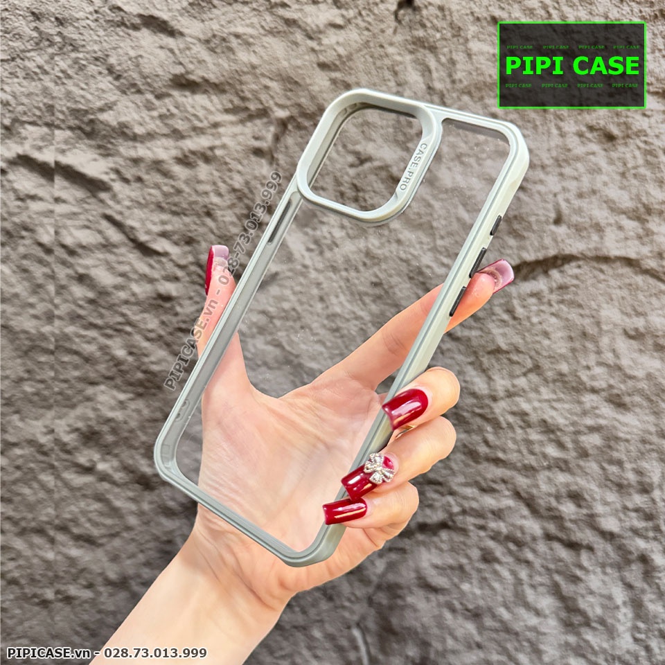 Ốp Lưng iPhone 14 Pro Max - H2O - Xám