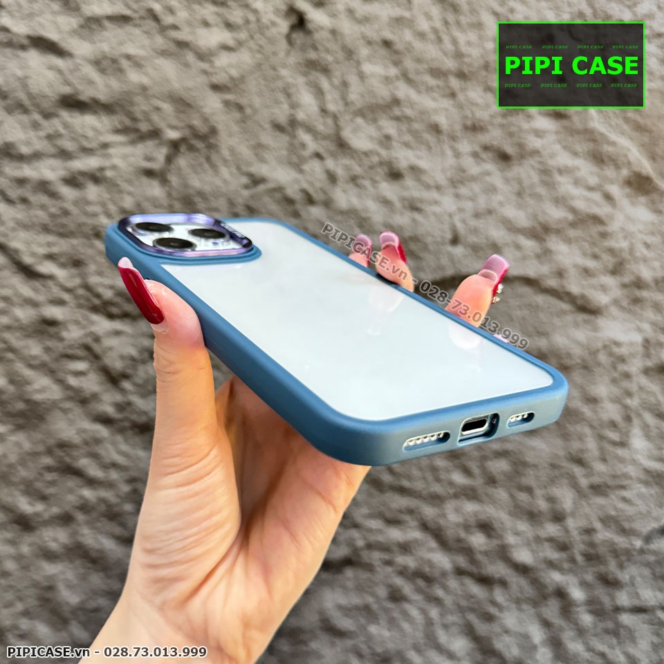 Ốp Lưng iPhone 13 Pro Max - Good - Xanh Dương