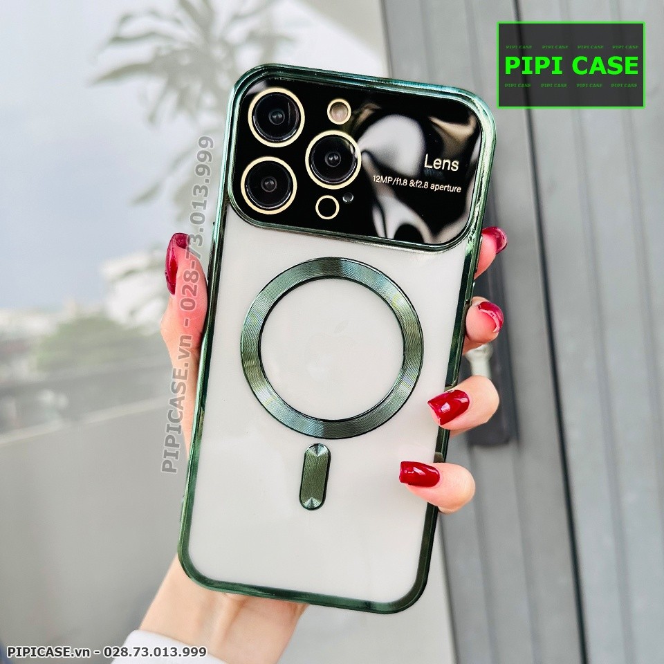 Ốp Lưng iPhone 14 Pro Max - Electronic - Xanh Lá