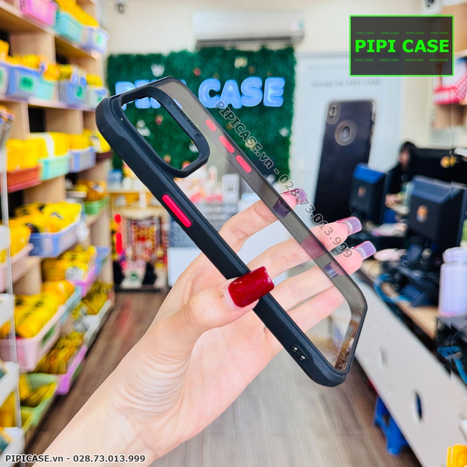 Ốp Lưng iPhone 15 Pro Max - H2O - Đen