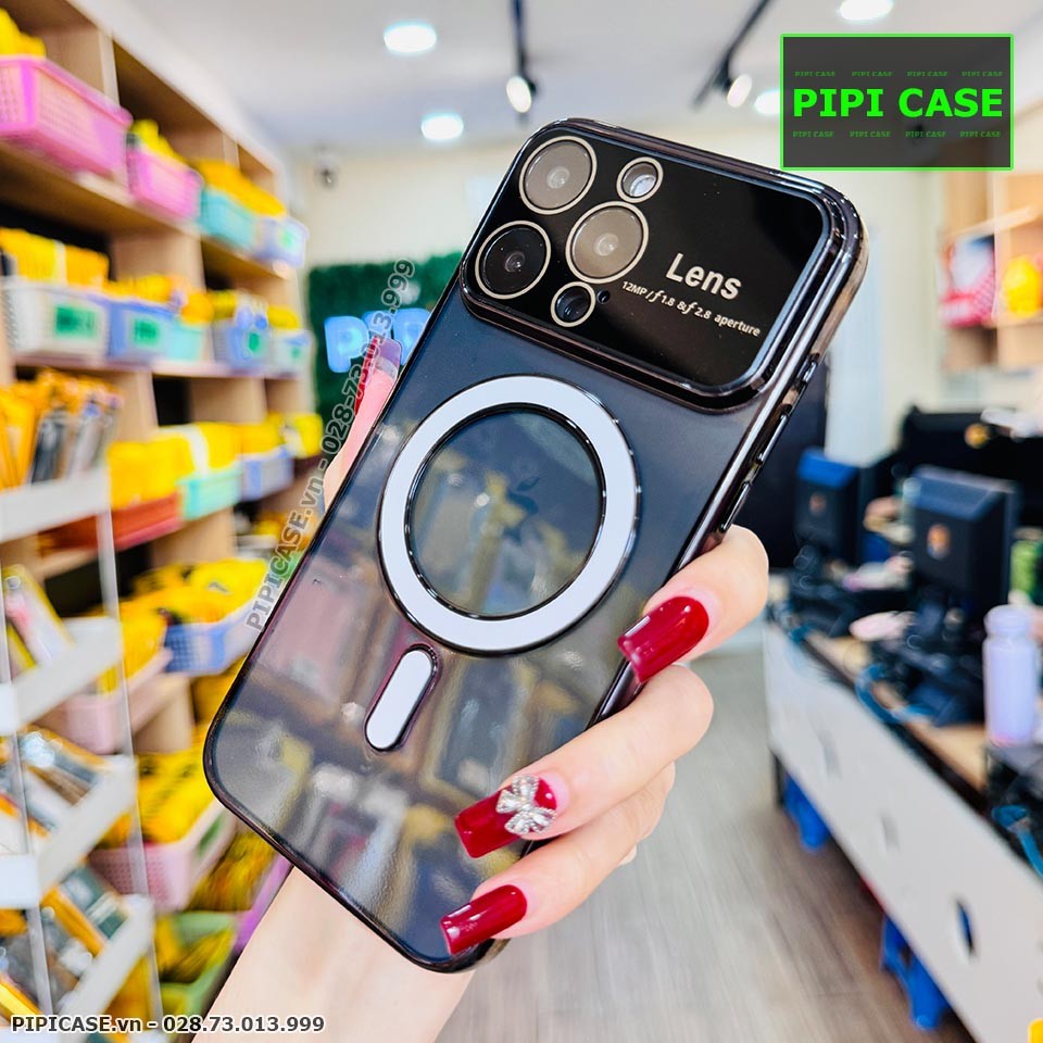 Ốp Lưng iPhone 12 Pro Max - Electronic - Đen