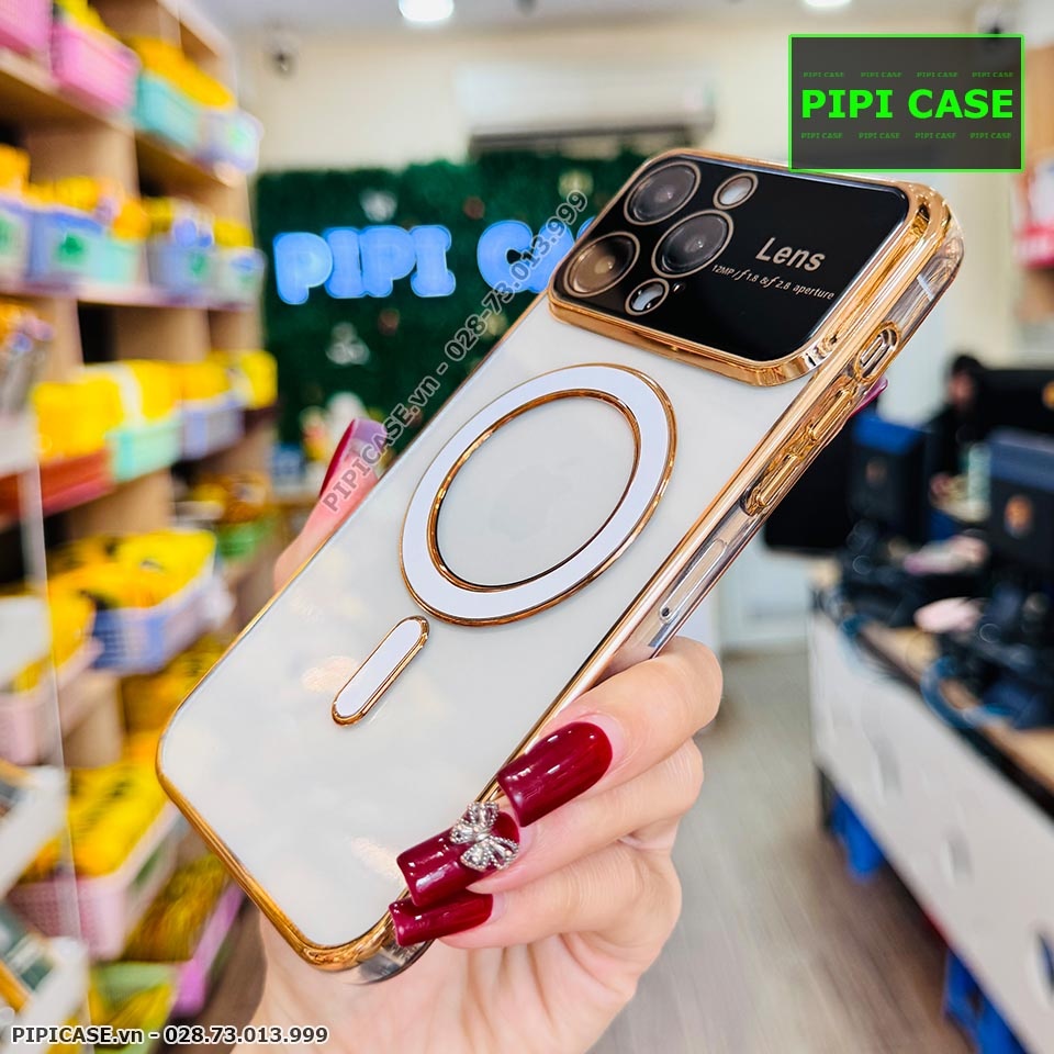 Ốp Lưng iPhone 12 Pro Max - Electronic - Vàng