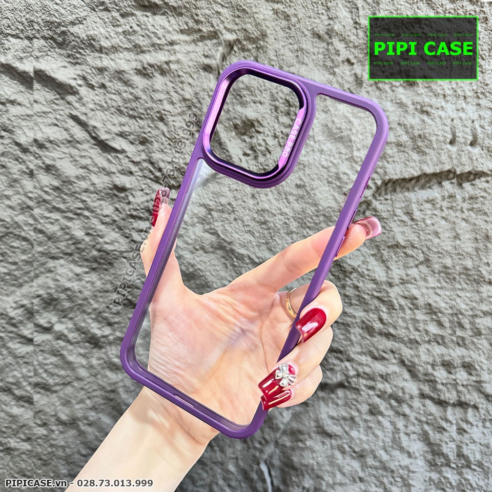Ốp Lưng iPhone 13 Pro Max - Good - Tím