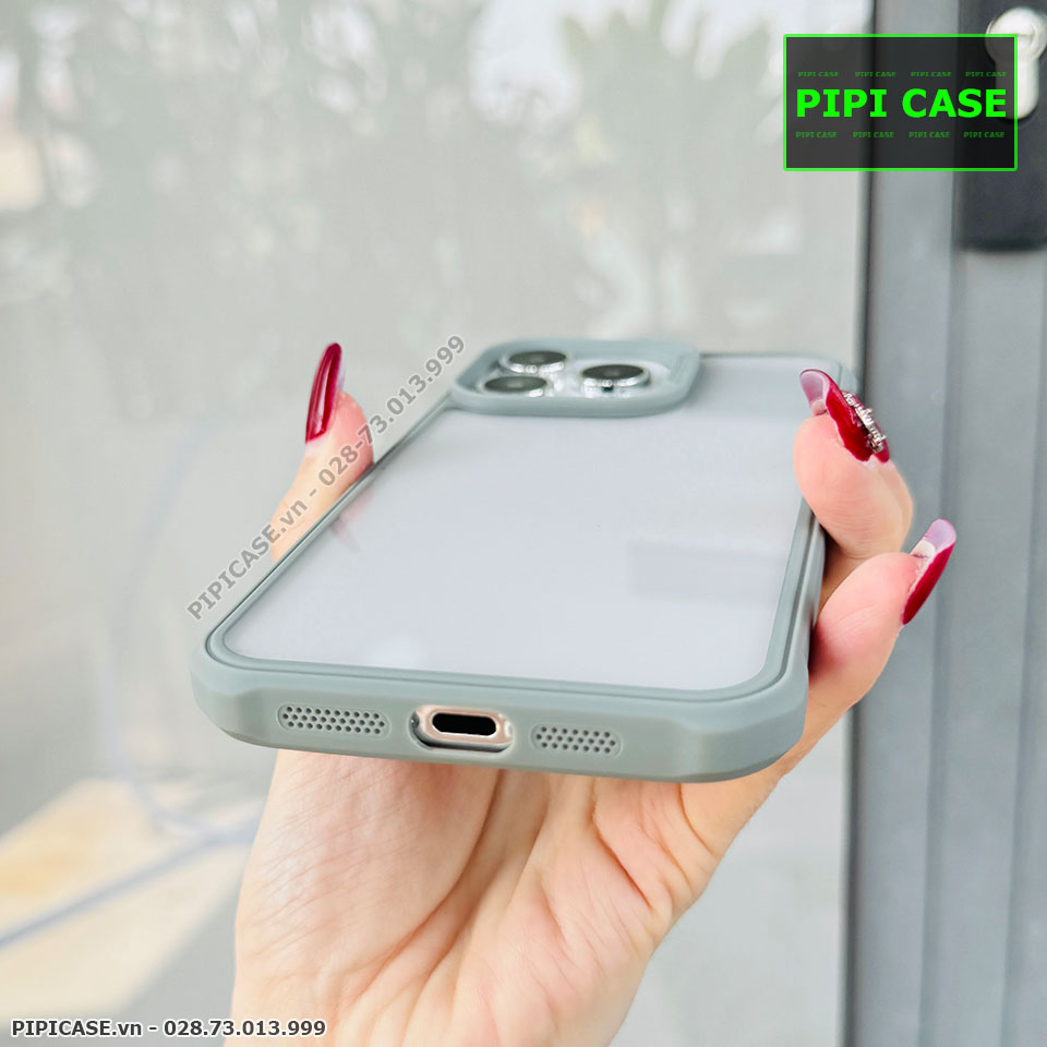 Ốp Lưng iPhone 13 Pro Max - H2O - Xám