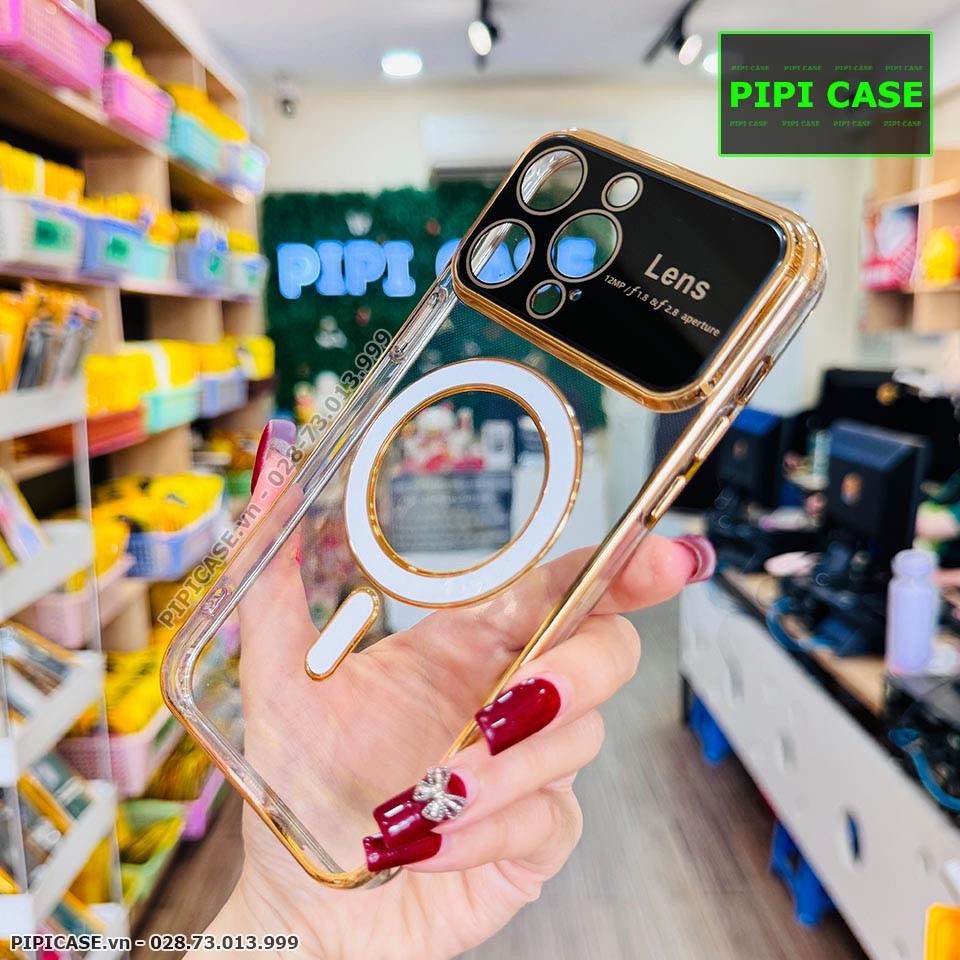 Ốp Lưng iPhone 12 Pro Max - Electronic - Vàng