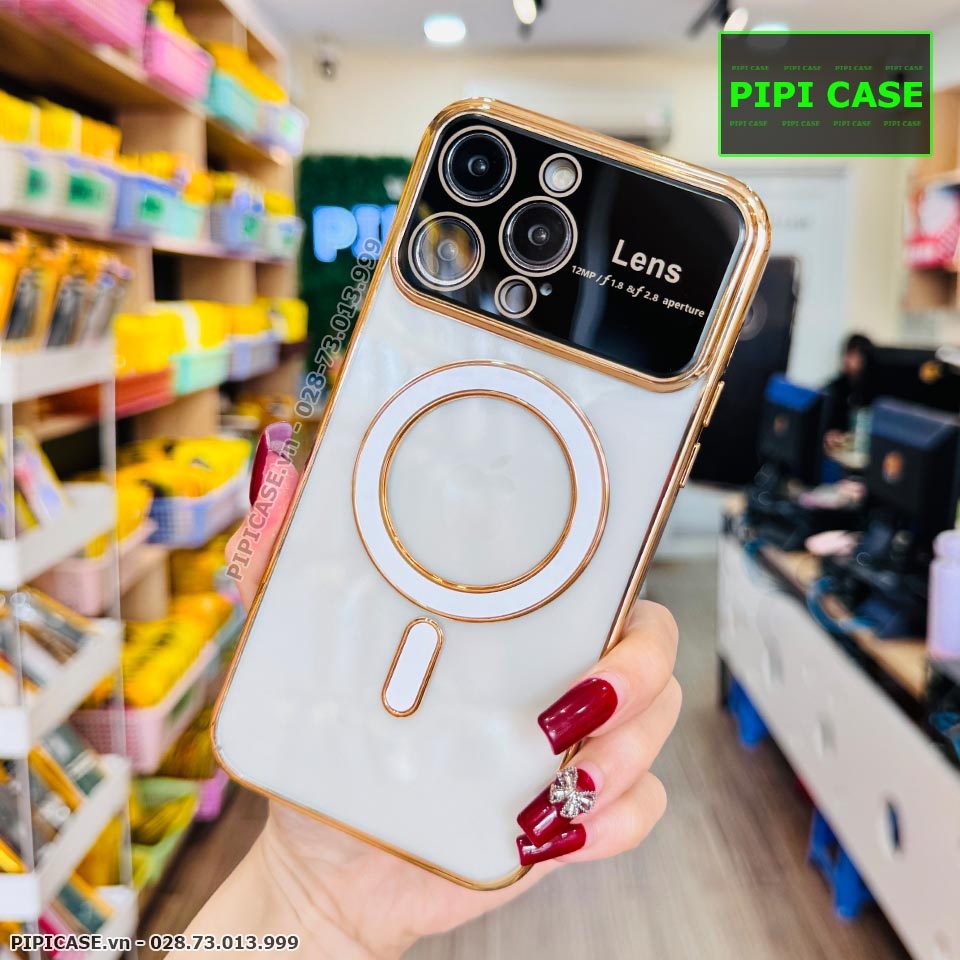 Ốp Lưng iPhone 12 Pro Max - Electronic - Vàng