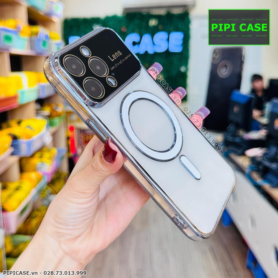 Ốp Lưng iPhone 12 Pro Max - Electronic - Xanh Nhạt