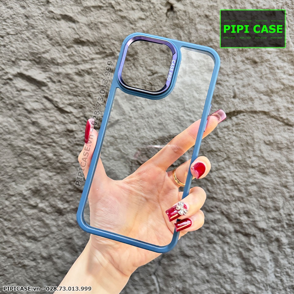 Ốp Lưng iPhone 13 Pro Max - Good - Xanh Dương