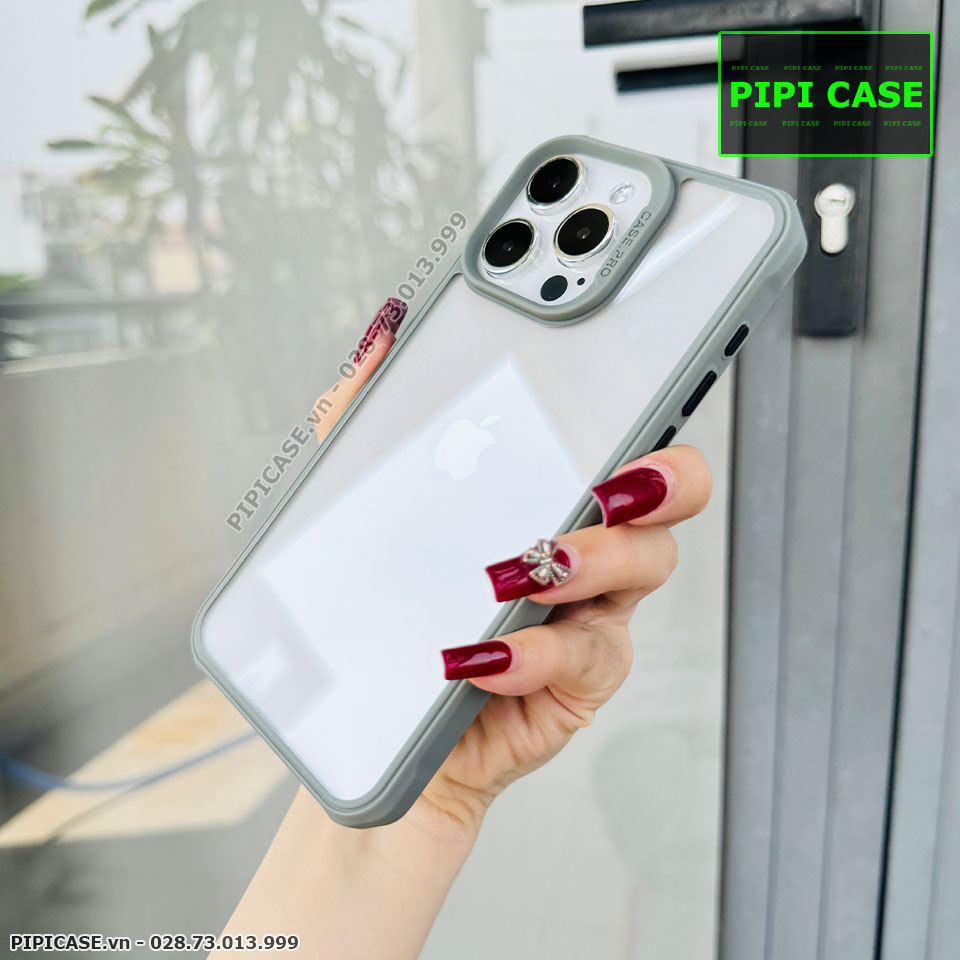 Ốp Lưng iPhone 13 Pro Max - H2O - Xám