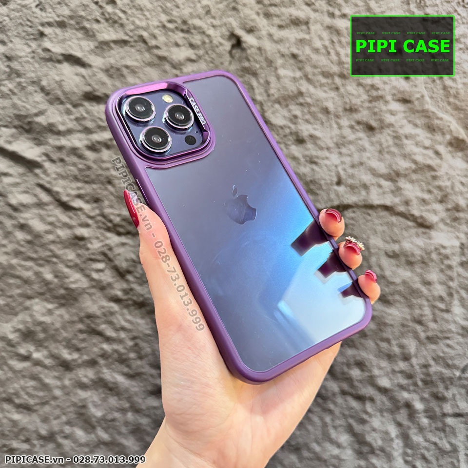 Ốp Lưng iPhone 13 Pro Max - Good - Tím