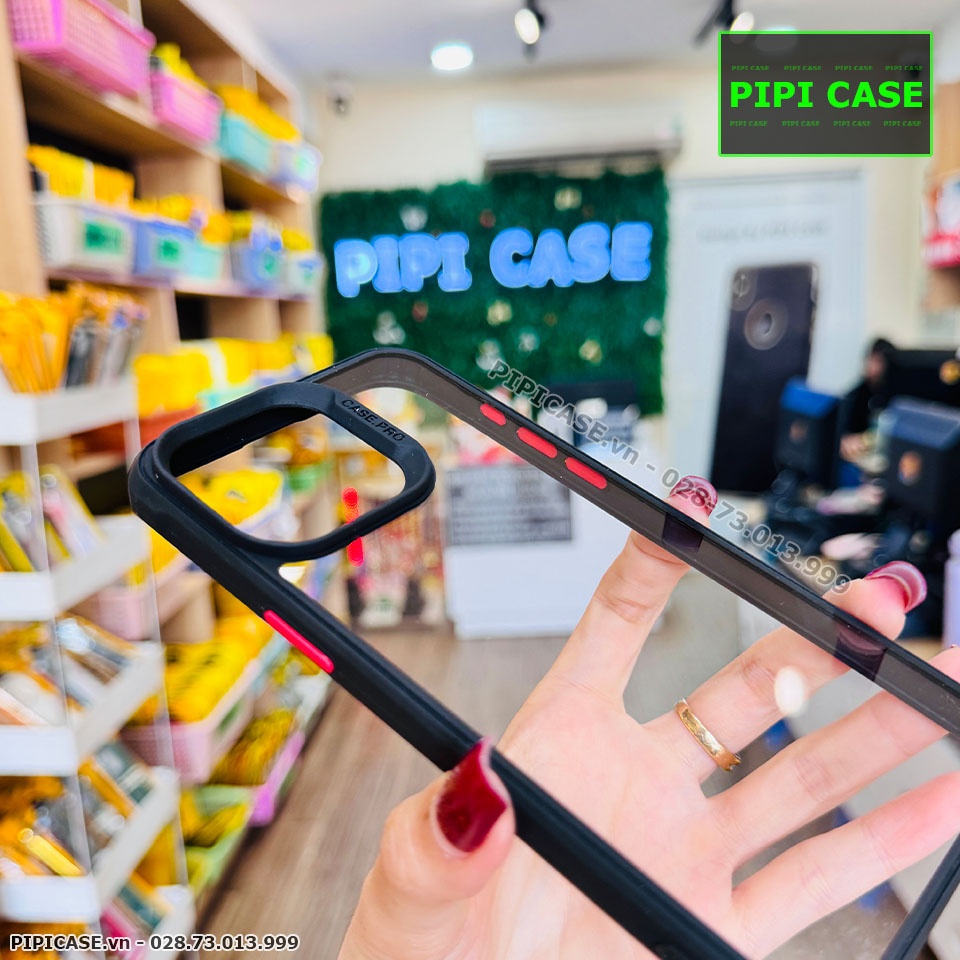 Ốp Lưng iPhone 15 Pro Max - H2O - Đen