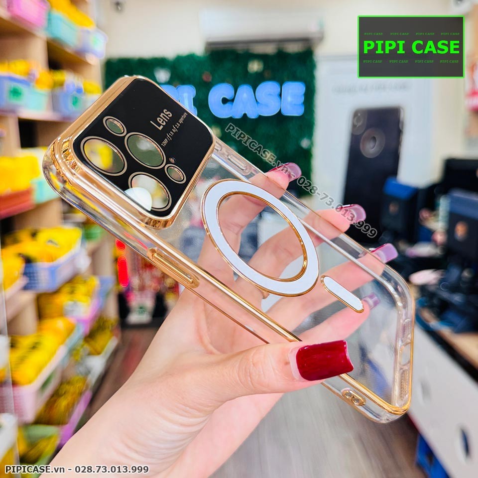 Ốp Lưng iPhone 12 Pro Max - Electronic - Vàng
