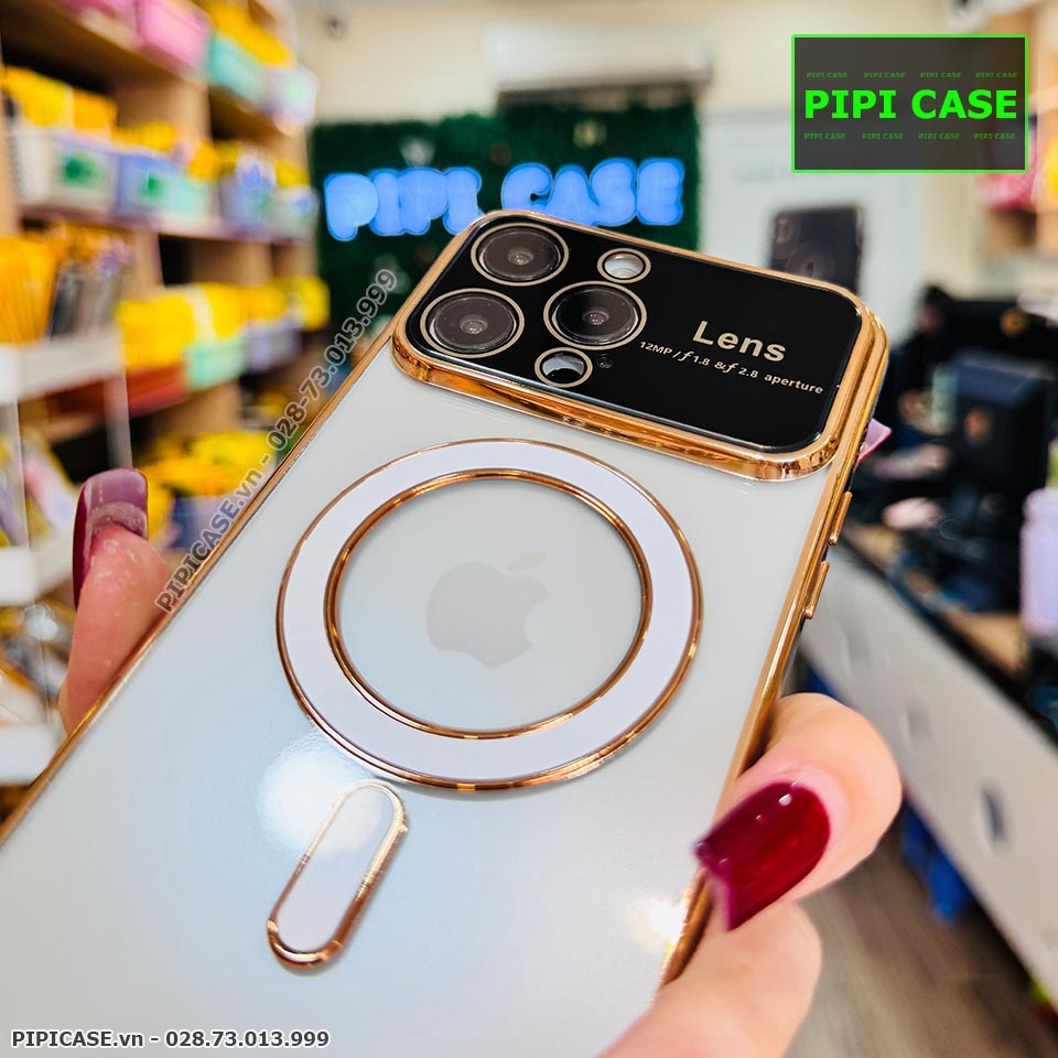 Ốp Lưng iPhone 12 Pro Max - Electronic - Vàng